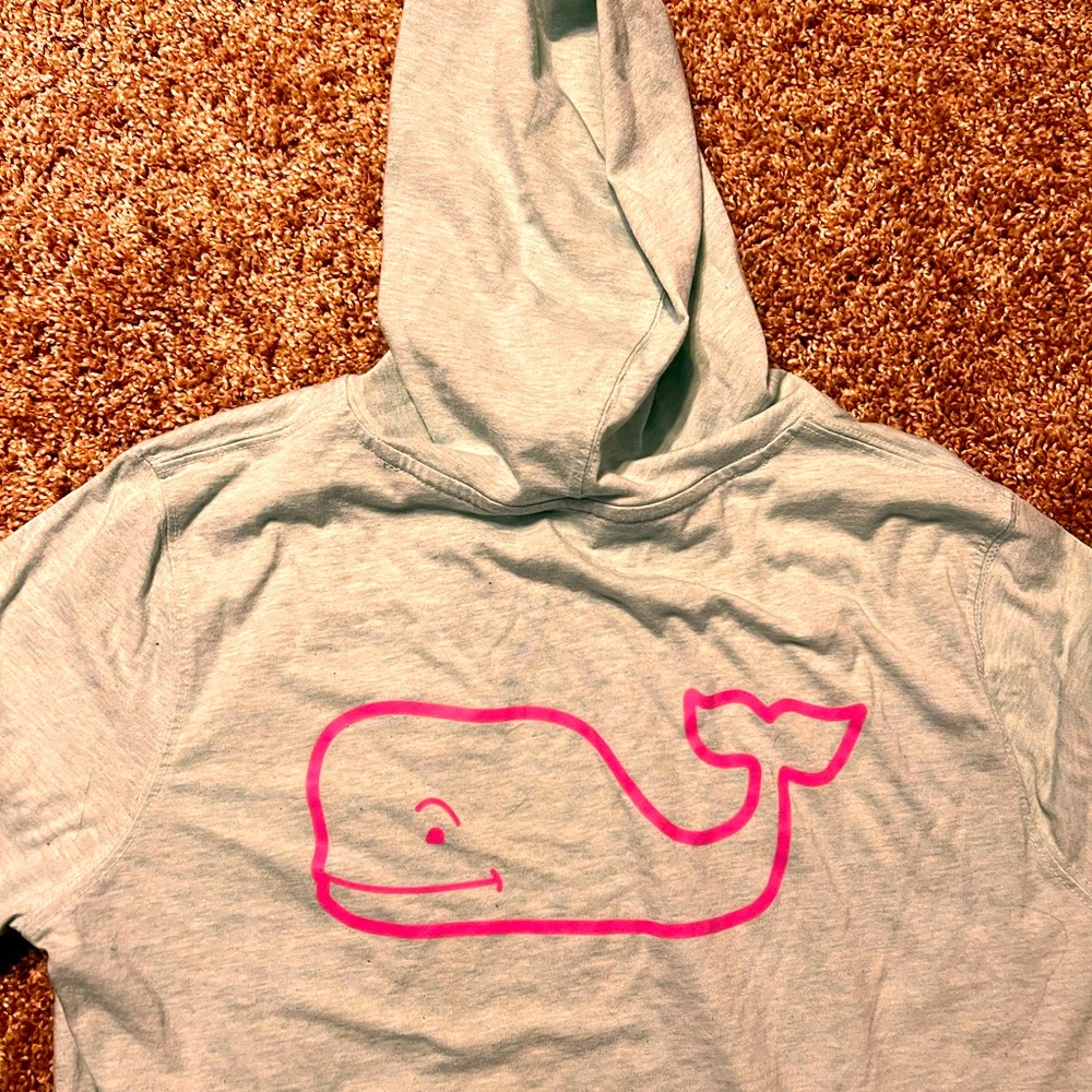 Vineyard Vines hooded long sleeve shirt